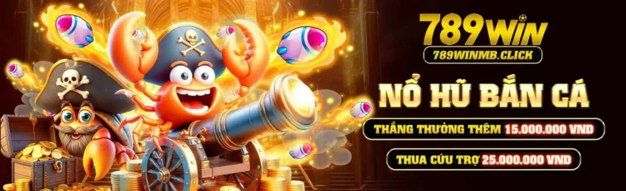 Hình ảnh đại diện trò chơi Bắn Cá tại Manclub với các loài cá đầy màu sắc và khẩu pháo bắn cá